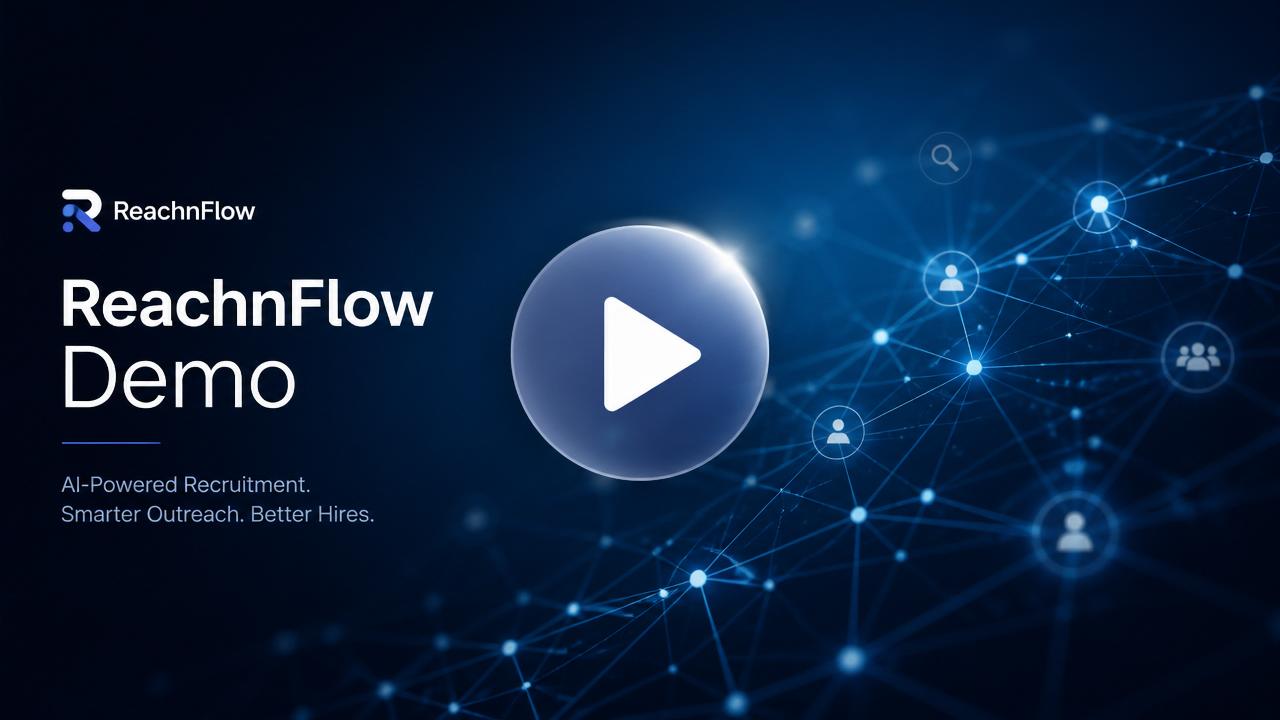 ReachnFlow demo video placeholder